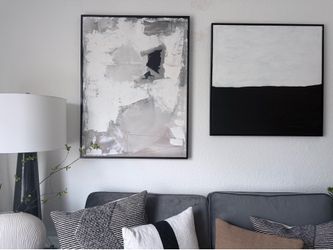 Set of Canvas Wall Art (2 ) included