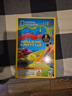 New In Box National Geographic Mega Slime & Putty Lab