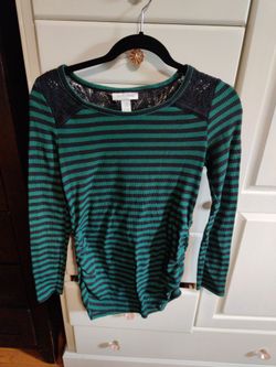 Long Sleeve Maternity Shirt