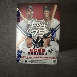SEALED 2026 Topps Baseball Series 1 Blaster Box