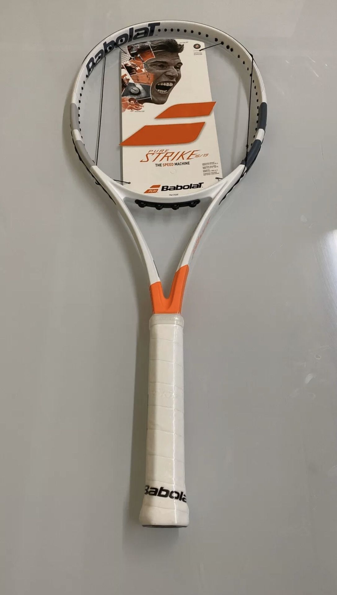 Babolat Pure Strike 16x19 Tennis Racquet Grip 4 1/4