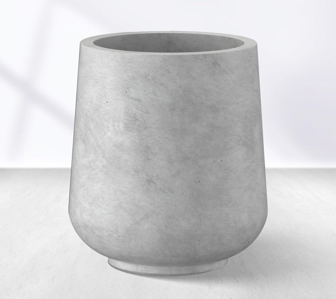 15.3 Round Concrete Planter New In Box