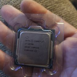 Intel I7-10700 CPU