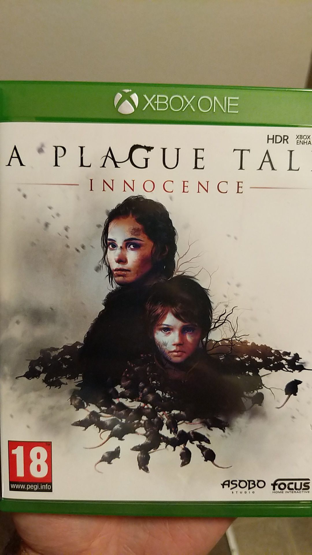 A Plague Tale Innocence Xbox one like new