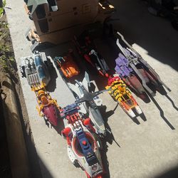 Vintage 1980s GI Joe ARAH Vehicles & MCC Lot – Cobra Piranha, Ice Sabre, Mamba – Parts/Complete