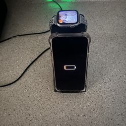 Dual Charging Dock For iPhone And Apple Watch 