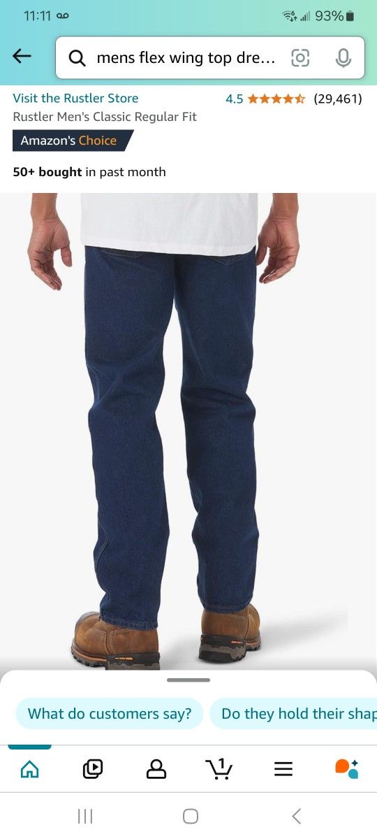 Rustler Men's Classic Regular Fit
