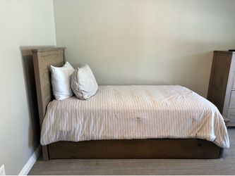 Twin bed with trundle