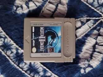 Gameboy Mortal Kombat 2