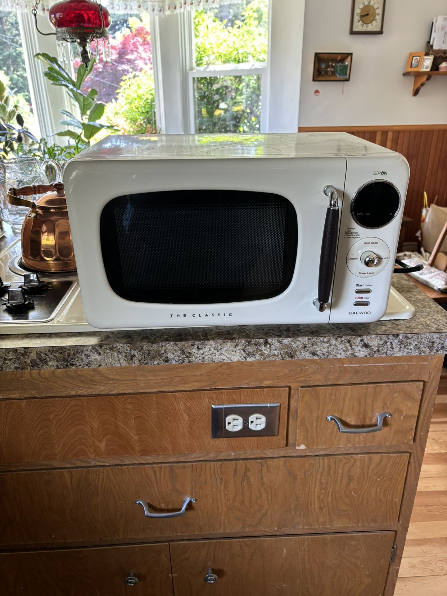 Retro Style Microwave