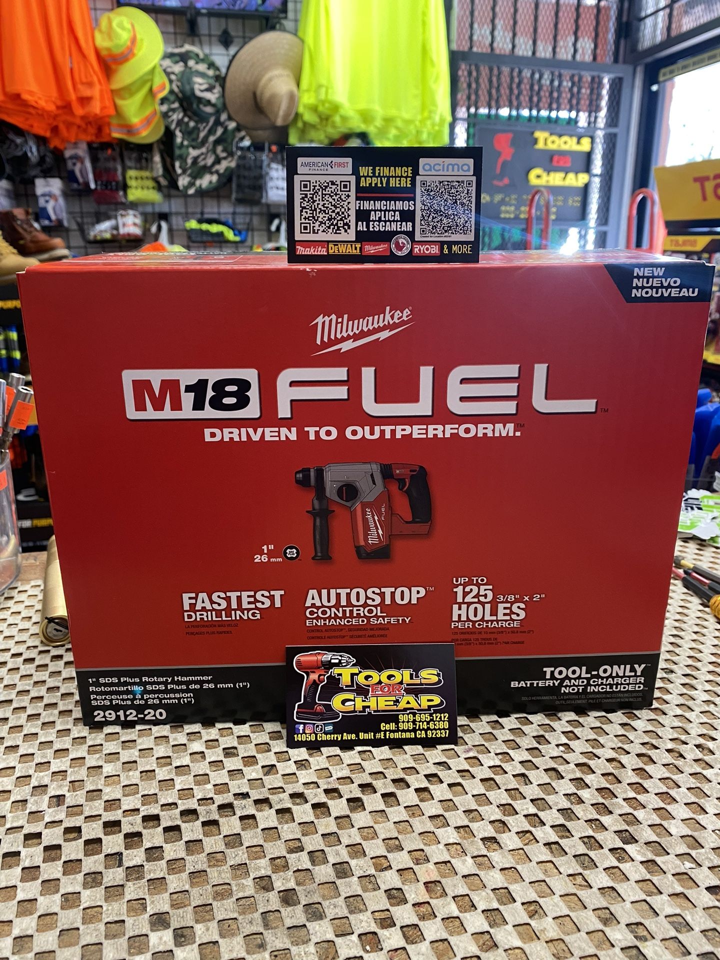 Milwaukee M18 FUEL 18V Lithium-Ion Brushless Cordless 1 in. SDS-Plus Rotary Hammer (Tool-Only)