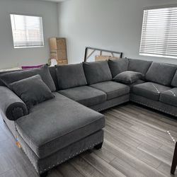 Sectional Sofa Reclining Leather 