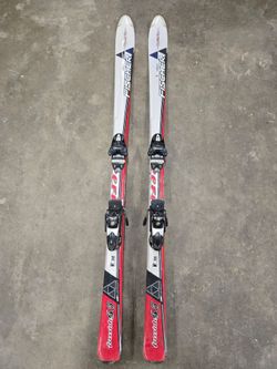158 Fischer Skis + Tyrolia Bindings