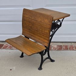 Antique School Desk