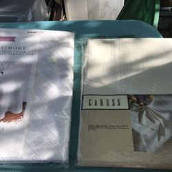 Brand New Table Cloths In Package Size Is One Second Pitcher Only $10 Each