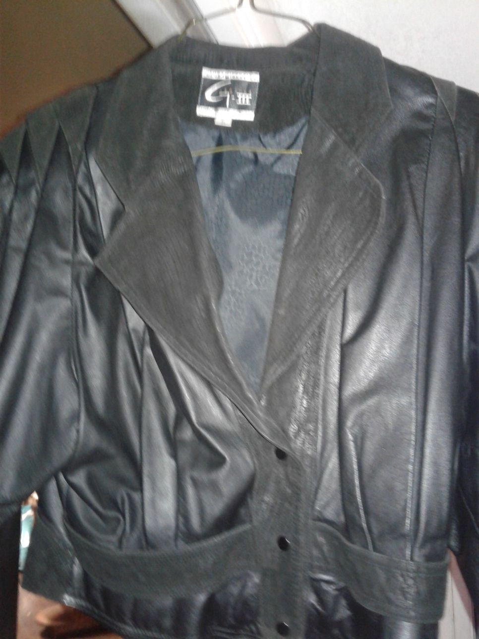 Women's Large genuine leather