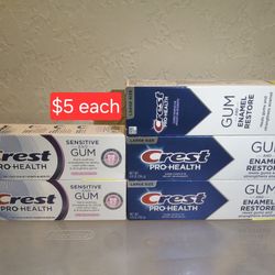 Crest Pro Health Toothpaste.