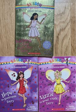3- Rainbow Magic Fairy books gently used.