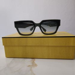 Fendi First Rectangular Sunglasses 63mm