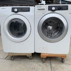 Samsung washer and Samsung electric dryer in good condition everything works good