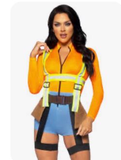 Women's Construction Worker Halloween Costume