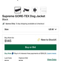 Supreme Dog Jacket 
