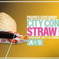 Padres City Connect Straw Hat