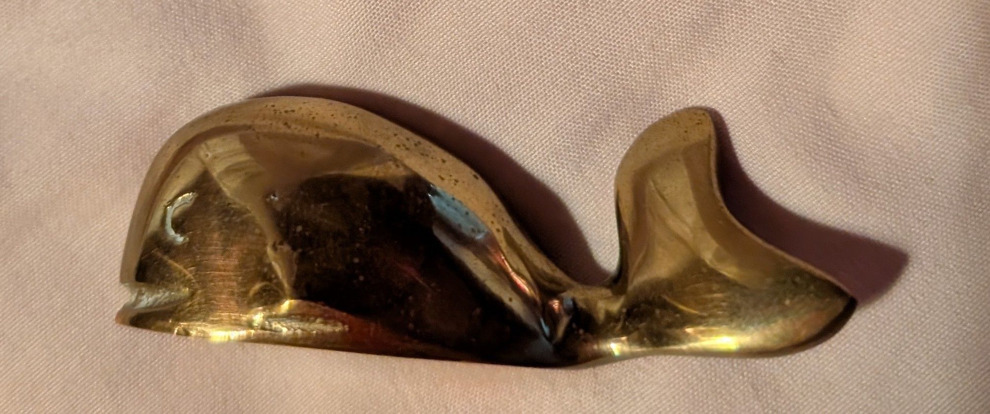 Sale $38 Solid Brass Whale