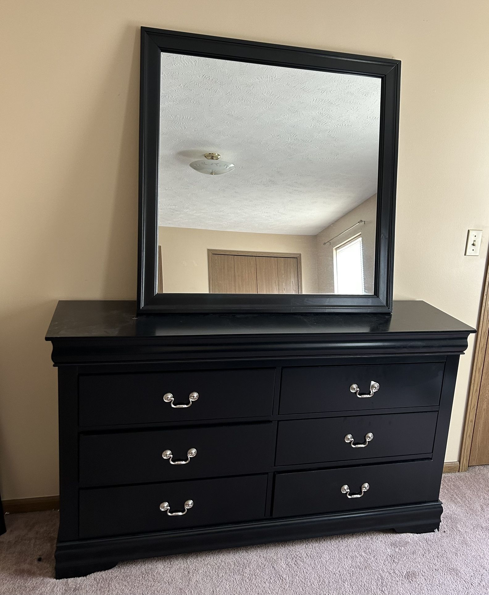 Dresser And Mirror