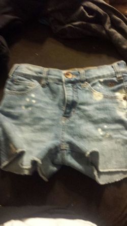 Justice jean shorts