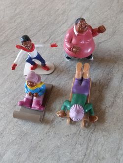 Vintage 1990's fat albert and Cosby kids junkyard gang like new perfect never handled four total located in palm springs ca