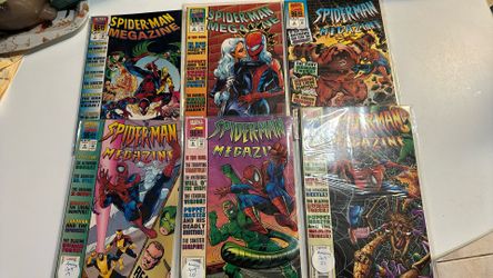 Spider Man Magazine 1-6