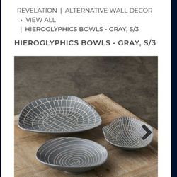 Uttermost Bowls. 5 Pieces