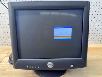 Dell M782 17" CRT Monitor VGA 1600x1200 - Retro Gaming - Tested