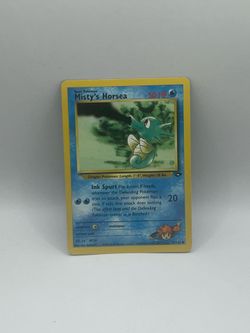 Pokemon Gym Challenge Misty’s Horsea Card #87