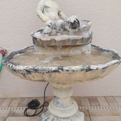 3 Piece One Of Akind Huge Vintage Fountain In Weeki Wachee Spring Hill