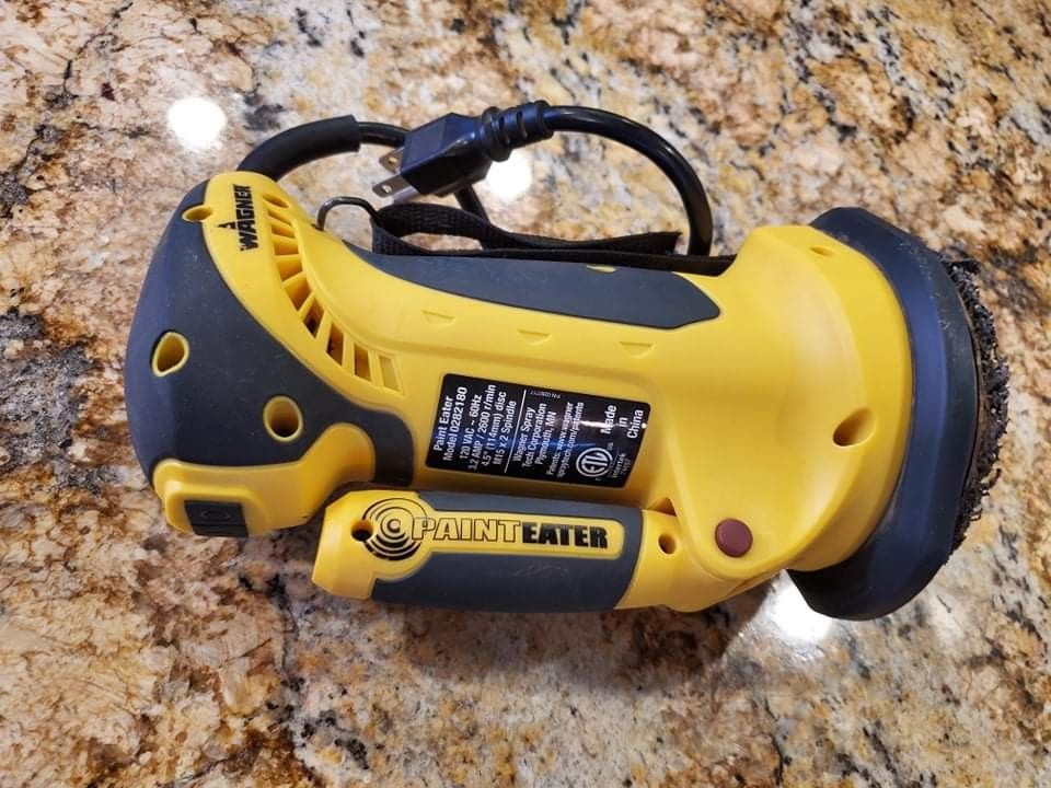 WAGNER SPRAYTECH PAINT EATER ORBITAL DISC SANDER ELECTRIC WOOD STEEL