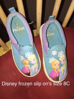 Disney frozen slip ons for girls