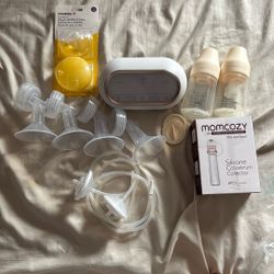 Spectra Synergy Gold Breast Pump + 6 Pc. Momcozy Colostrum Collectors + Medea Contact Nipple Shield & Case