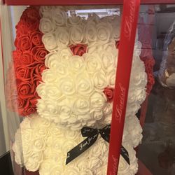 Rose foam Dog (Valentine’s)