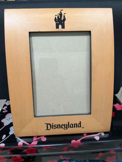 Disneyland Wooden Picture Frame.