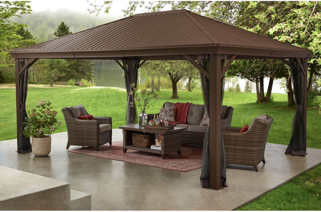 12x16 Gazebo Hardtop NEW Sam’s for Sale in El Paso, TX OfferUp