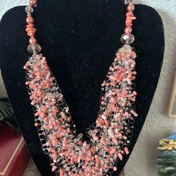 Coral necklace