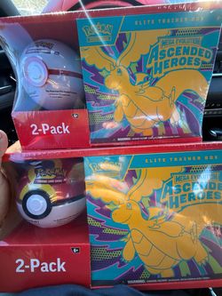 Pokemon TCG Sam’s Club Ascended Heroes ETB Elite Trainer Box w/Pokeball