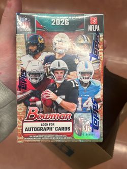 2026 Bowman NFL Football Trading Card Blaster Box