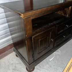 Wood TV Stand
