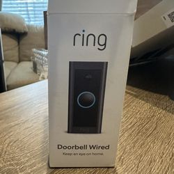 Ring Camera Doorbell And Echo 5 