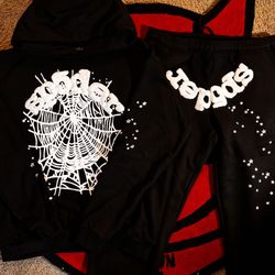 Spider Hoodie Set 