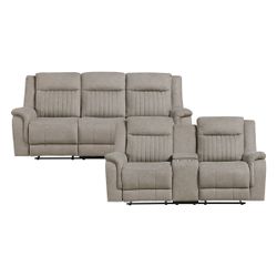 2PCS RECLINER SOFA & LOVESEAT 796469