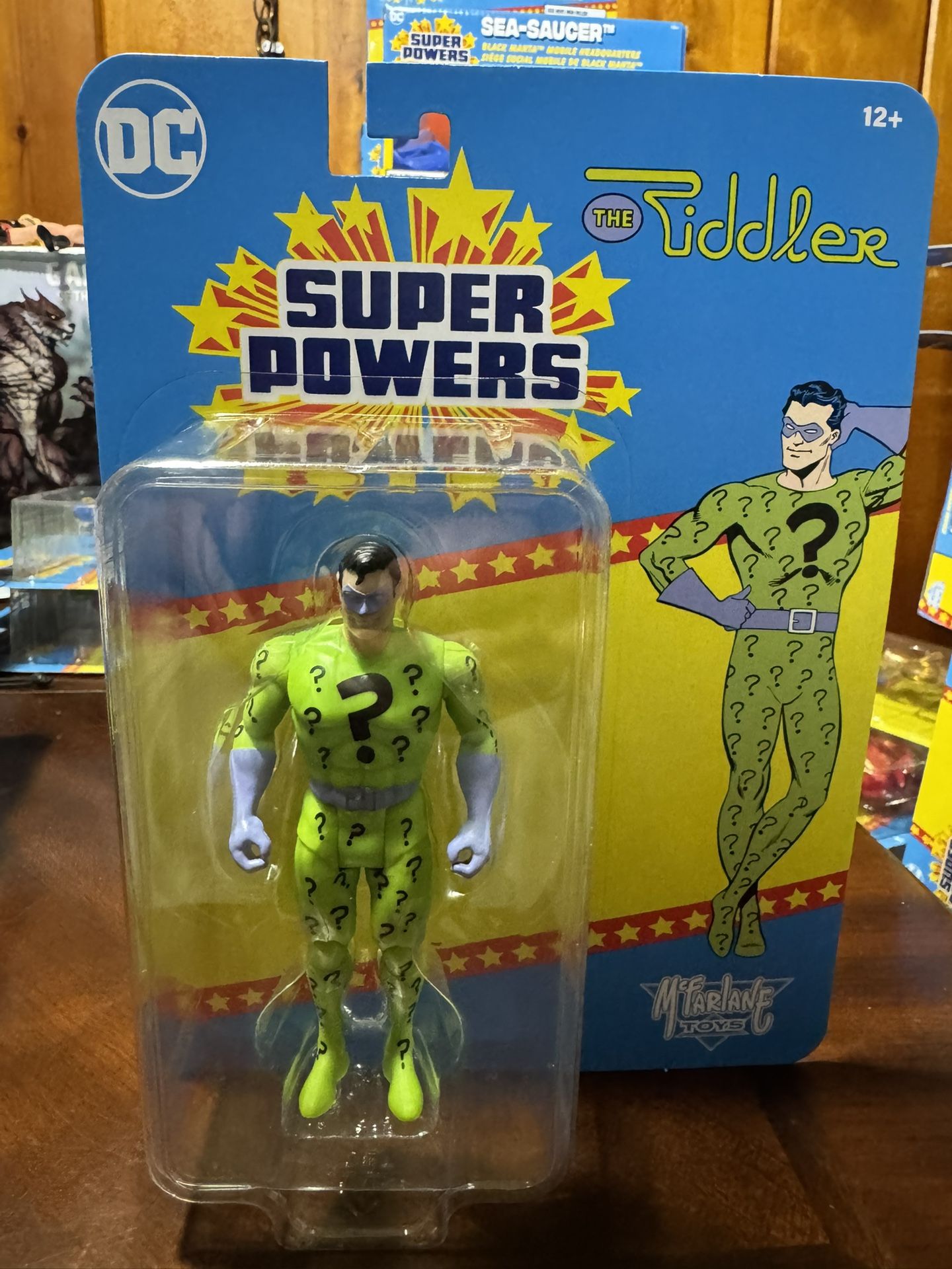 DC Super Powers Riddler 4.5 Inch Action Figure 2024 McFarlane Toys
